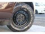 純正14インチホイール、TOYOオープンカントリータイヤRT！