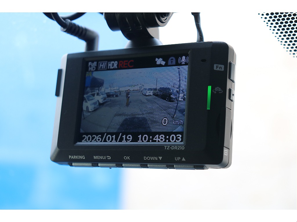 前後ドライブレコーダー！