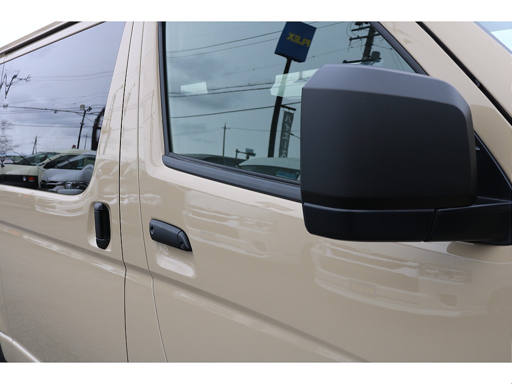 メッキ部マッドブラック塗装！