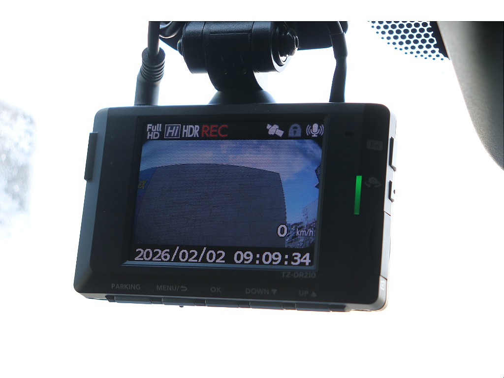 コムテック前後ドライブレコーダー！