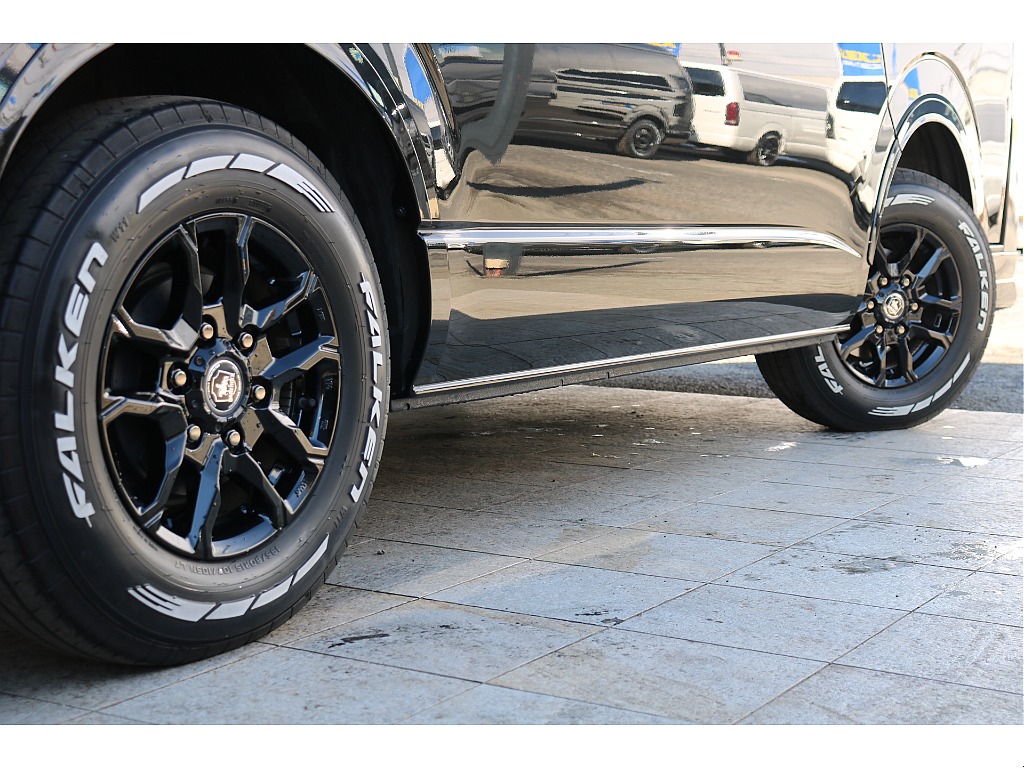 バイソン ベアロック 15インチアルミ、ファルケンW11タイヤ！