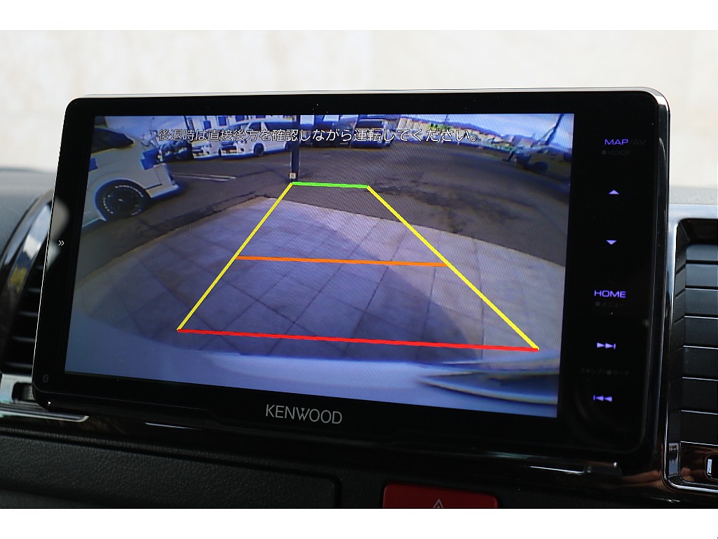 バックカメラ！