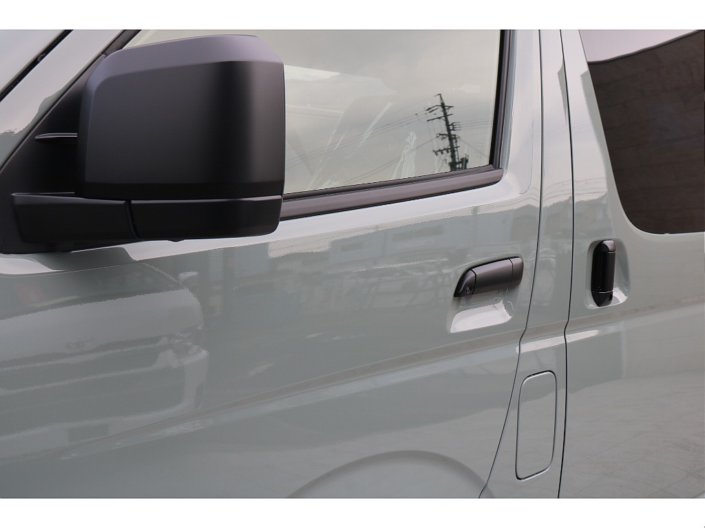 メッキ部マッドブラック塗装！