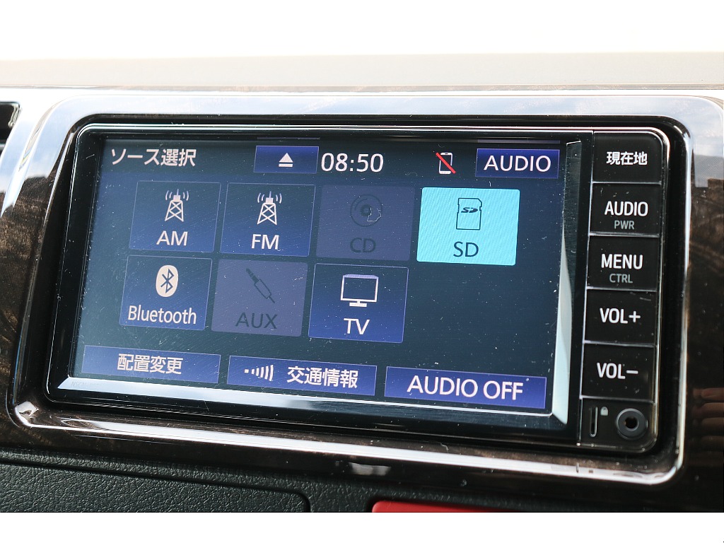 トヨタ純正SDナビ！