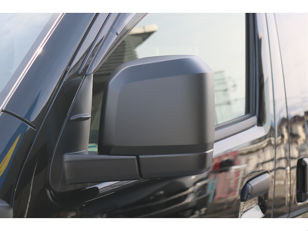 メッキ部マッドブラック塗装！