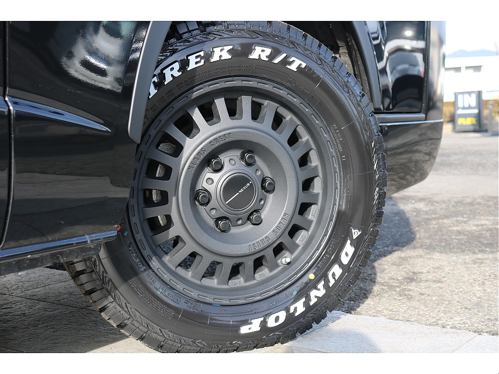 FLEX NC-1 16インチアルミ、ダンロップGRAND TREKタイヤ！