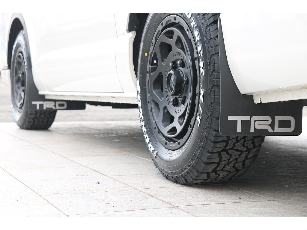 TRDマッドフラップ！