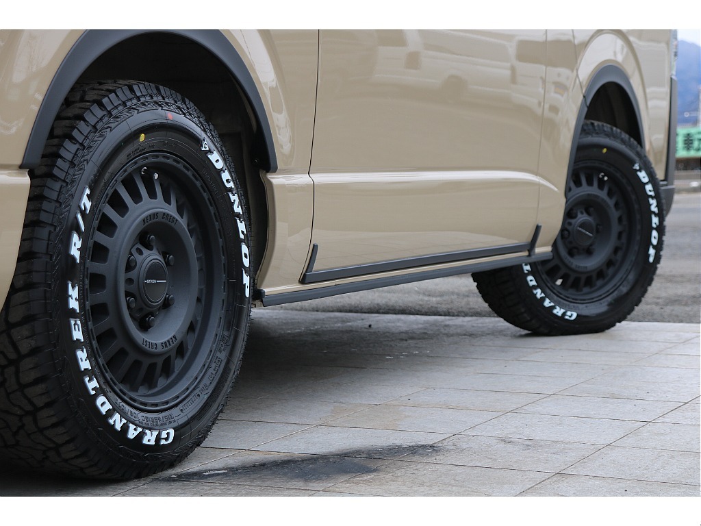 FLEX NC-1 16インチアルミ、ダンロップGRAND TREKタイヤ！