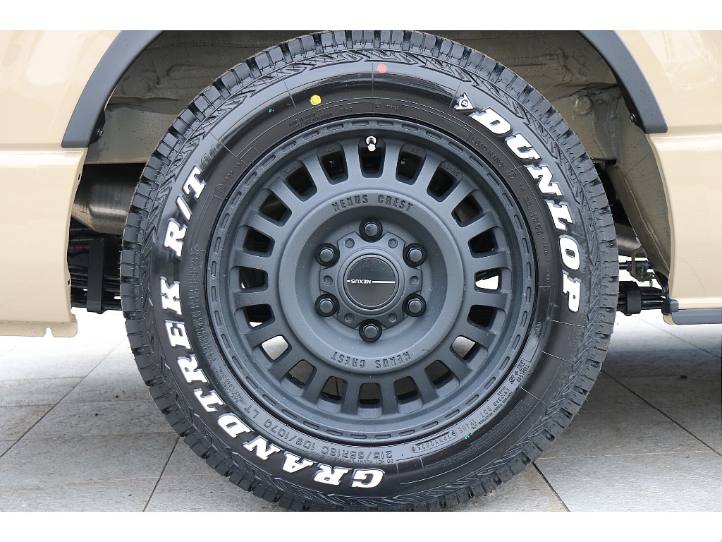 FLEX NC-1 16インチアルミ、ダンロップGRAND TREKタイヤ！