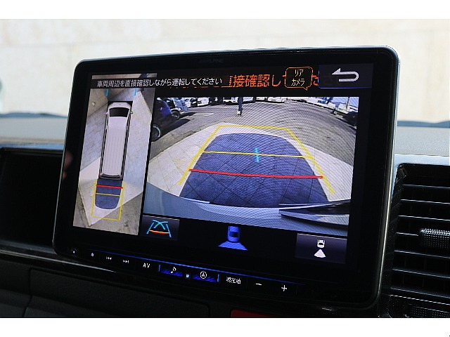 バックカメラ、パノラミックビューモニター！