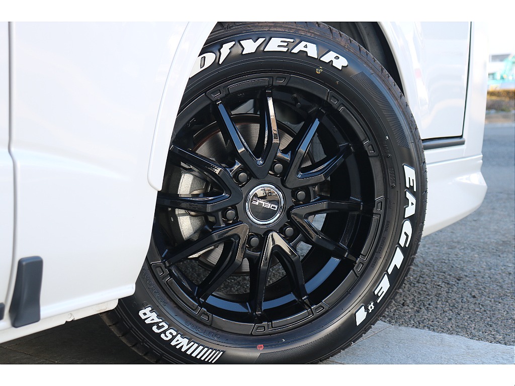 新品FLEX DELF06 17インチアルミ、グッドイヤーナスカータイヤ！