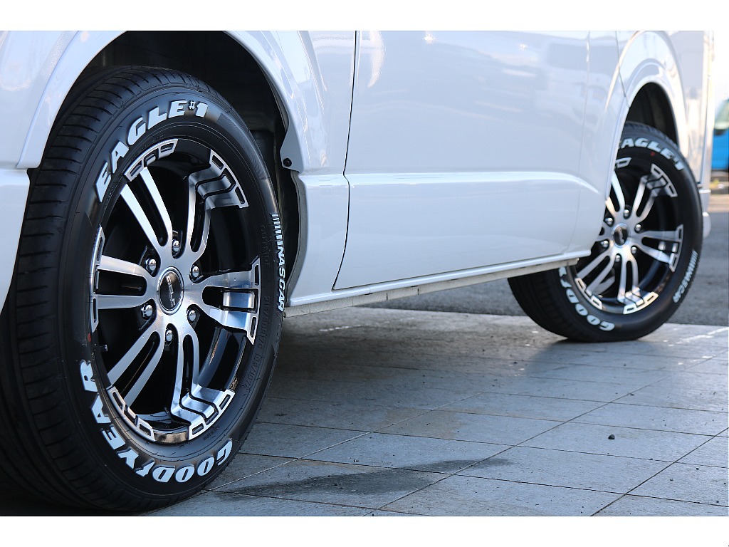 新品FLEX DELF02 17インチアルミ、グッドイヤーナスカータイヤ！