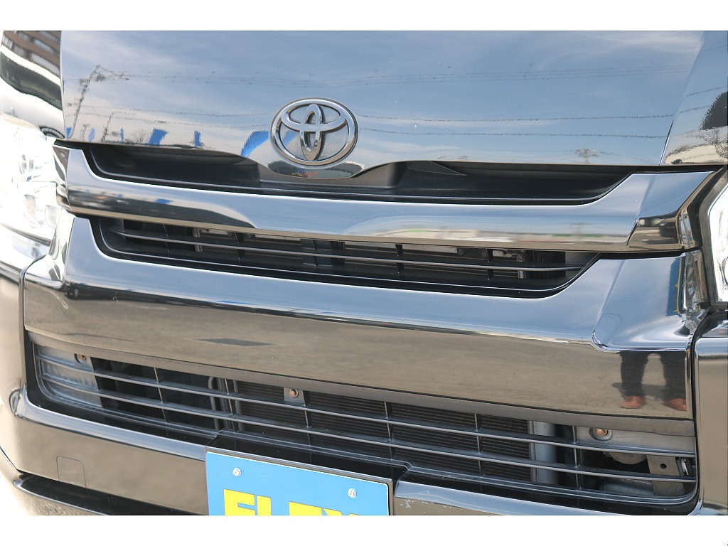 フロントグリルブラック塗装！