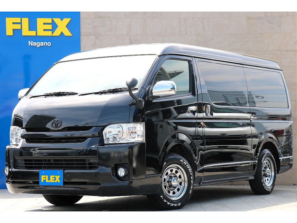 ハイエース長野店までお問合せお待ちしております！ H27ハイエースワゴンGLガソリン4WD！希少シートアレンジST！