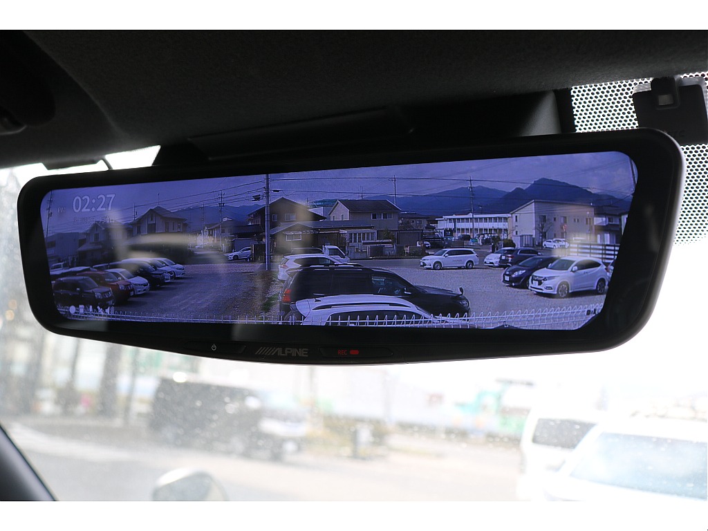 アルパインデジタルインナーミラー型ドラレコ！