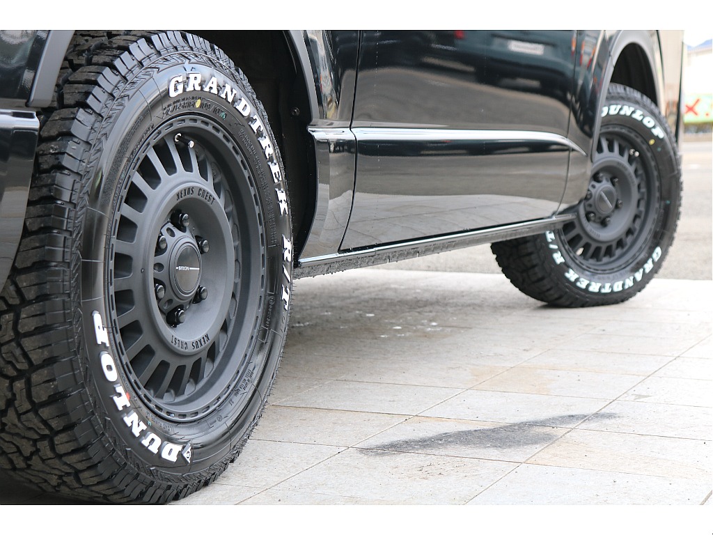 FLEX NC-1 16インチアルミ、ダンロップGRAND TREKタイヤ！