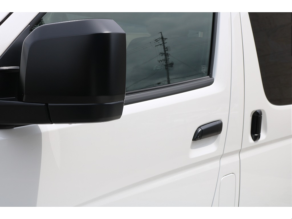 メッキ部マッドブラック塗装！