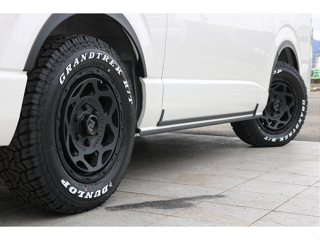 FLEX NT-1 16インチアルミ、ダンロップGRAND TREKタイヤ！