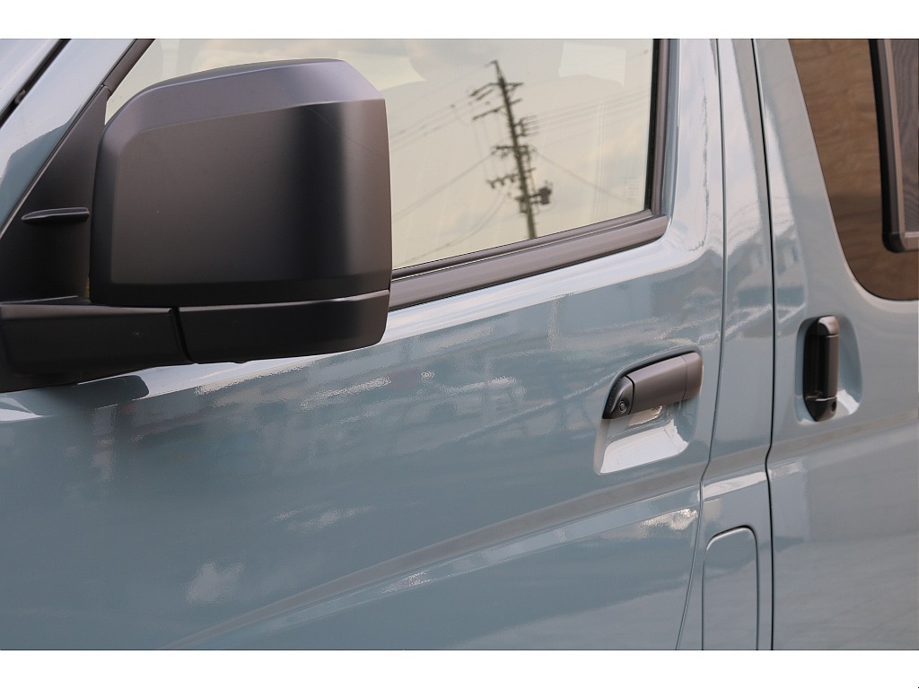 メッキ部マッドブラック塗装！