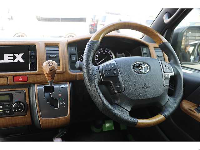 FLEX黄木目コンビハンドル！