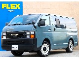ハイエース長野店までお問合せお待ちしております！ R5 ハイエースバンS-GLダークプライムⅡディーゼル4WD！ワンオーナー車のRenocaコーストライン角目4灯！