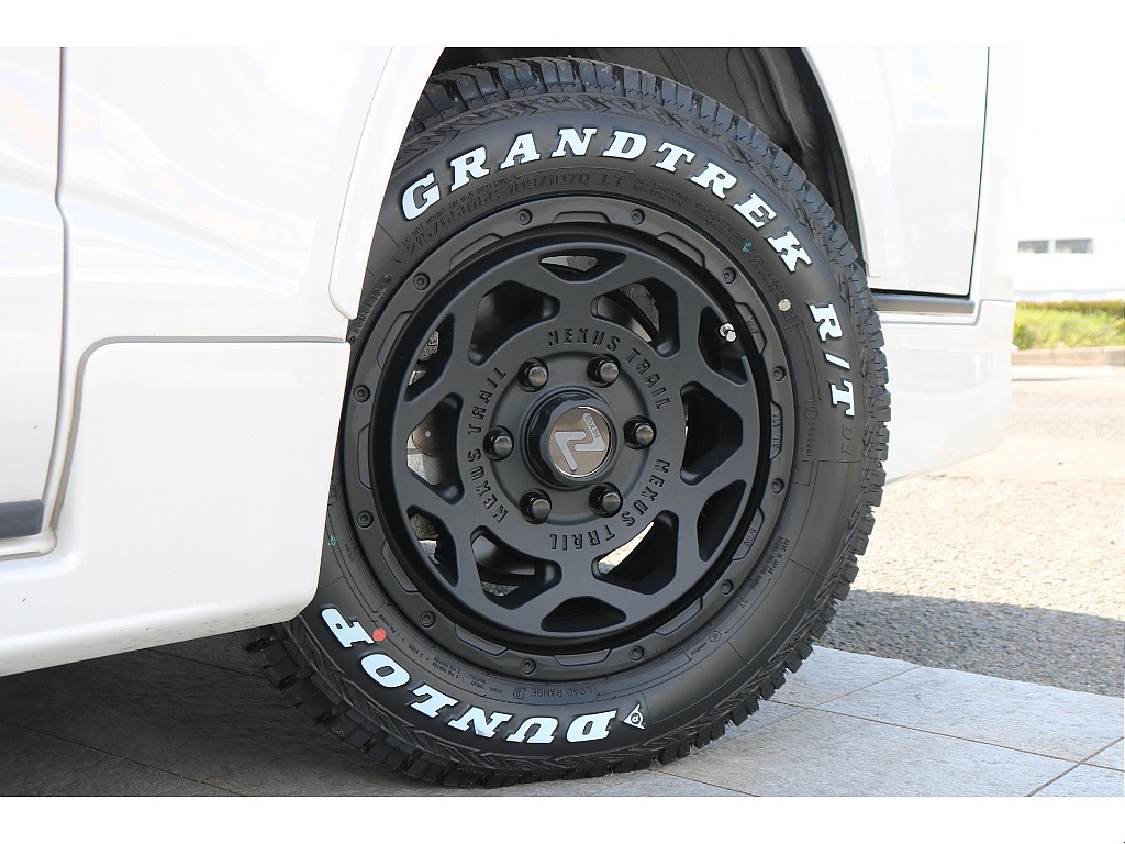 新品FLEX NT-1 16インチアルミ、ダンロップGRAND TREKタイヤ！