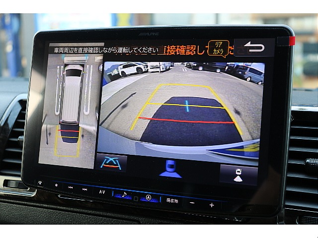 バックカメラ、パノラミックビューモニター！