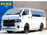 ハイエース長野店までお問合せお待ちしております！ R5ハイエースバンS-GLダークプライムⅡディーゼル4WD！モデリスタフルエアロのブラックエディション！