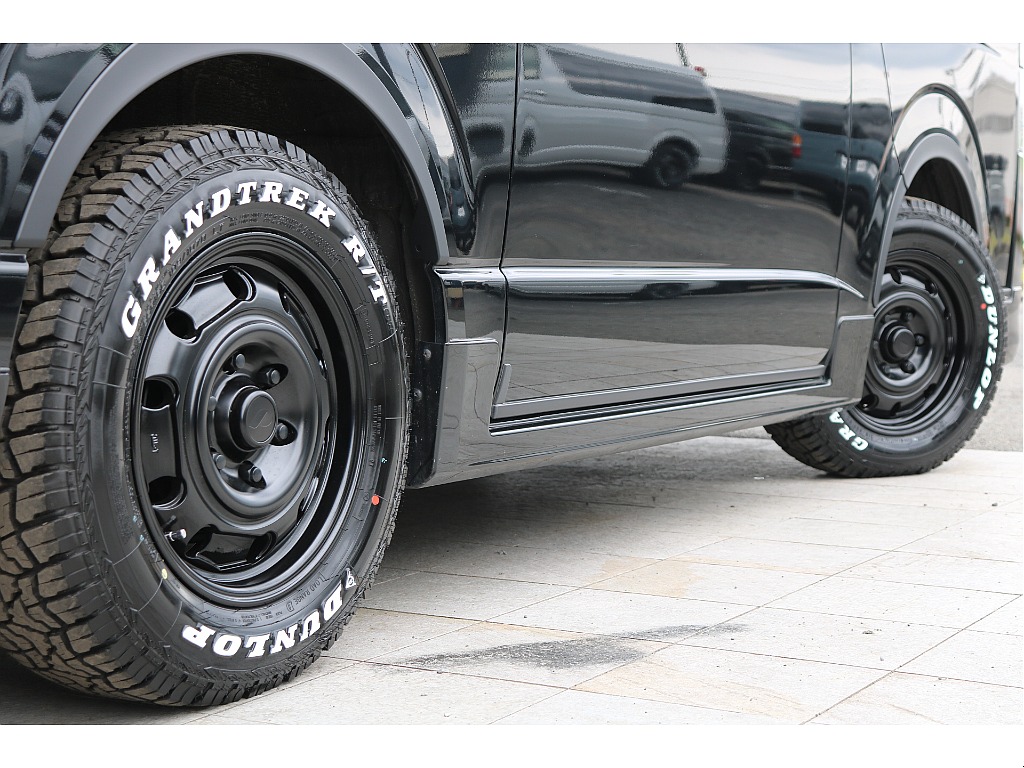 FLEX Paw16インチアルミ、ダンロップGRAND TREKタイヤ！