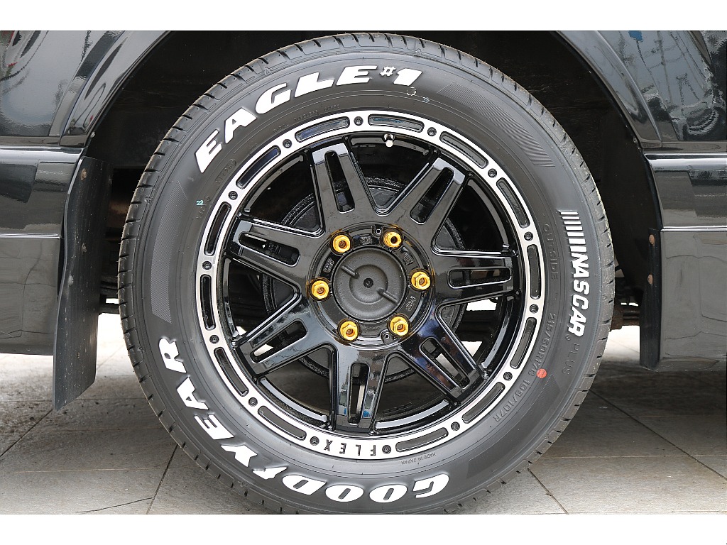 新品FLEX DELF04 17インチアルミ、グッドイヤーナスカータイヤ！