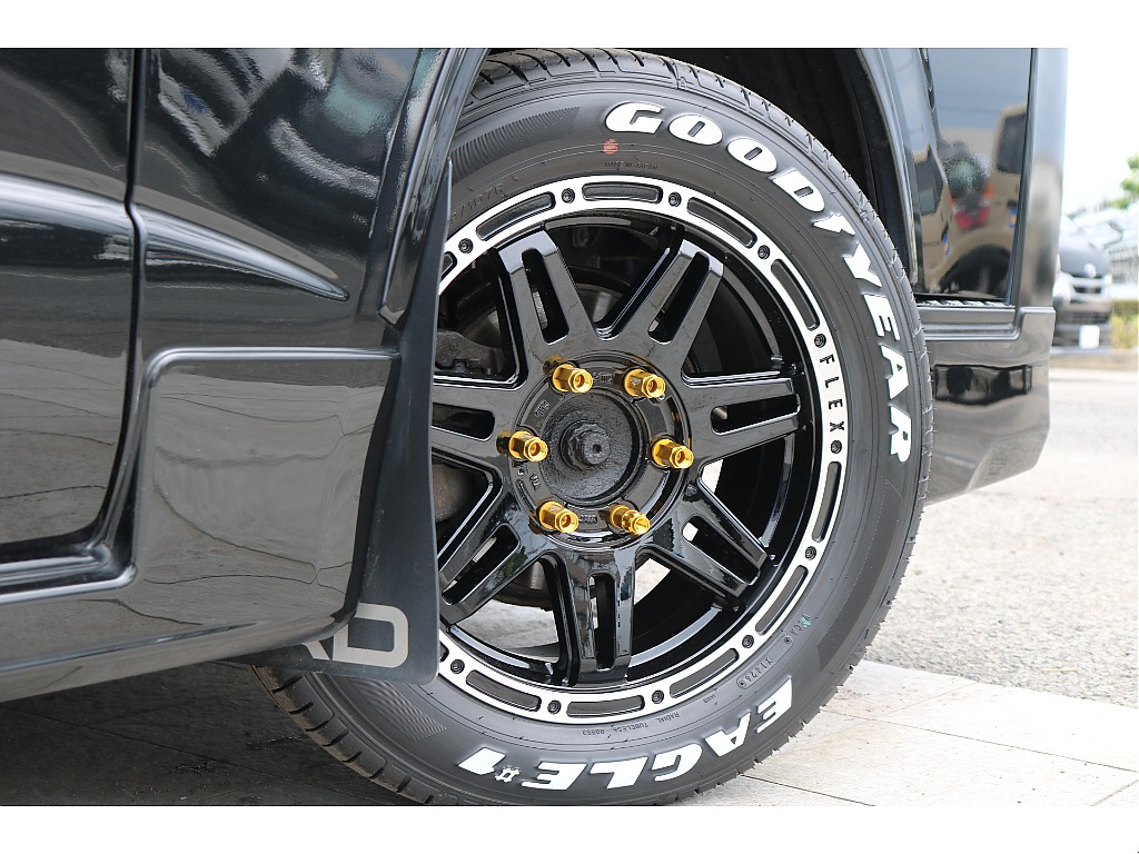 新品FLEX DELF04 17インチアルミ、グッドイヤーナスカータイヤ！