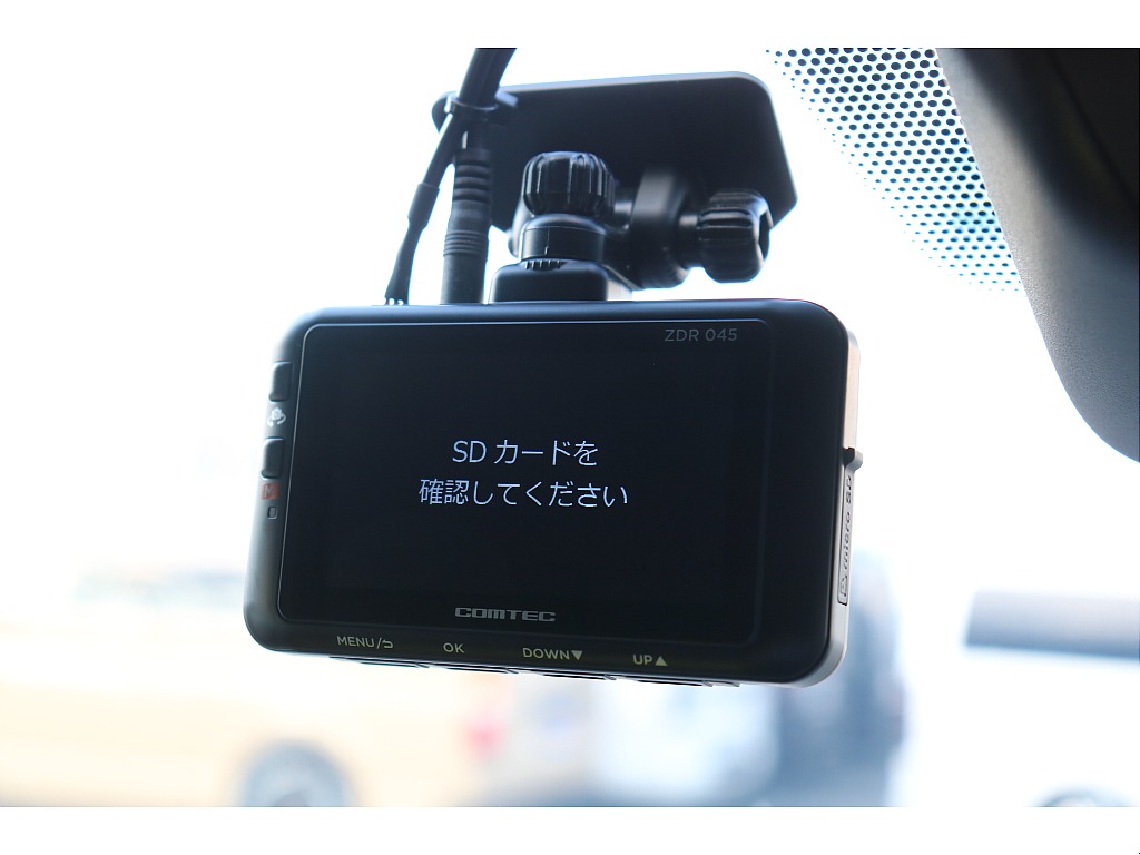 コムテック前後ドライブレコーダー！