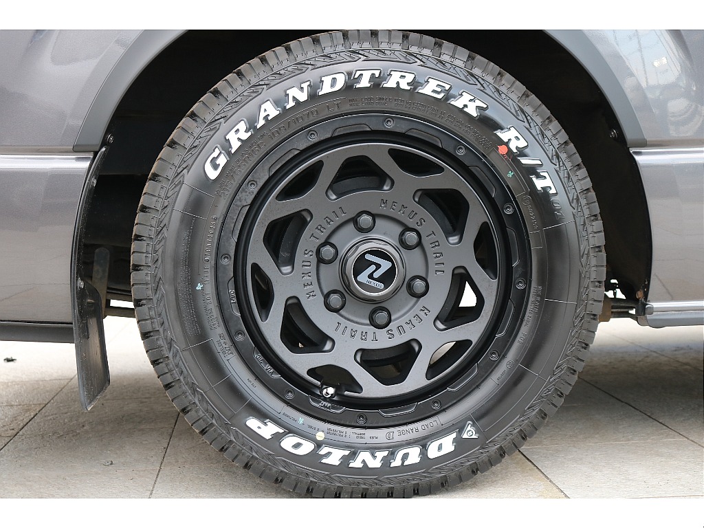 FLEX NT-1 16インチアルミ、ダンロップGRAND TREKタイヤ！