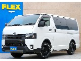 ハイエース長野店までお問合せお待ちしております！ R3ハイエースバンS-GLダークプライムⅡディーゼルターボ4WD！迫力のあるブラックエディション！
