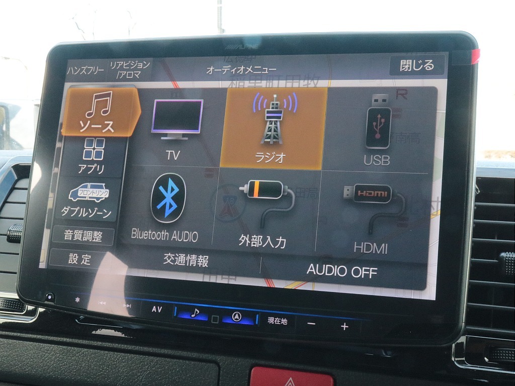 トヨタ&nbsp;ハイエースバン&nbsp;5D2.8DTスーパーGLダークプライムⅡL 4WD&nbsp;BIG-Xナビ、ベッドキット！&nbsp;長野県の詳細画像&nbsp;その5
