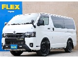トヨタ&nbsp;ハイエースバン&nbsp;5D2.8DTスーパーGLダークプライムⅡL 4WD&nbsp;BIG-Xナビ、ベッドキット！&nbsp;長野県