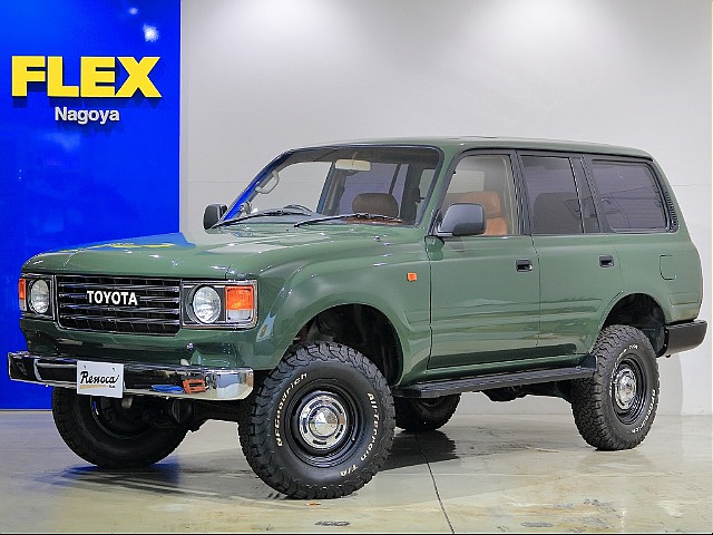 リノベーションカー　リノカ86　丸目・ナロー換装　アーミーグリーン全塗装済　4200CCディーゼルターボ車両　２インチリフトアップ　走行23.5万キロ　名古屋店おすすめ車両のご紹介です！