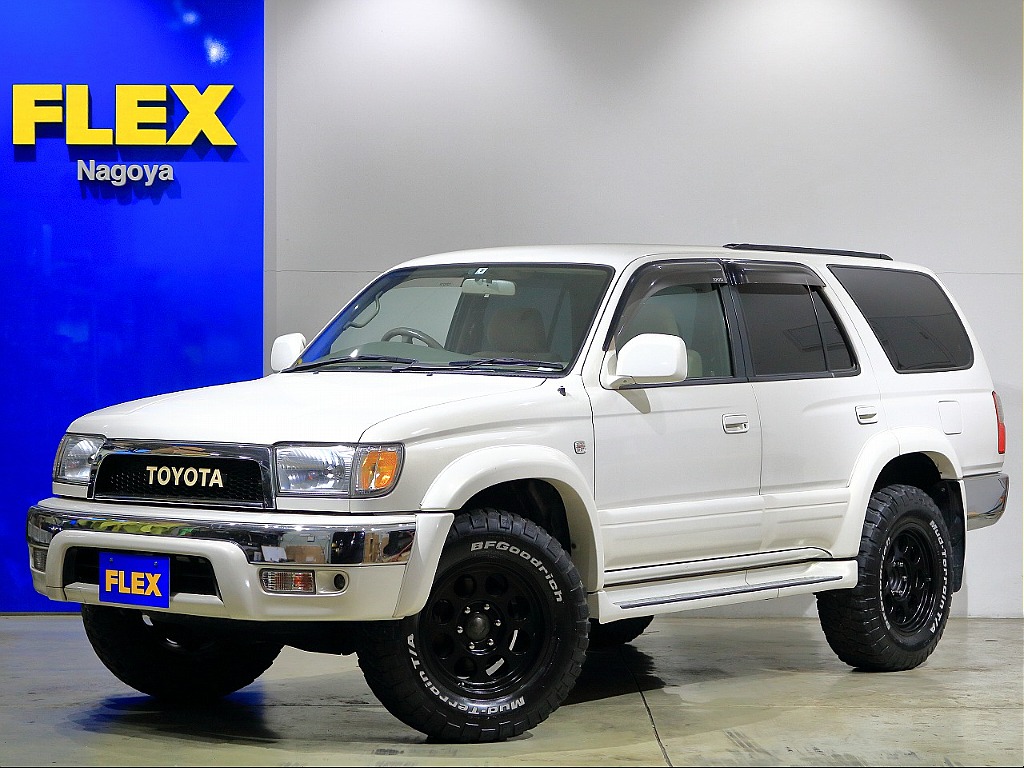 トヨタ ハイラックスサーフ 2.7SSR-X ホワイトプレミアム 4WD 純正ワイドボディ 愛知県