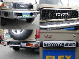 通常はＴマークグリルですが、こちらはオプションでTOYOTAグリルに変更してあります！嬉しいポイントですね！