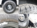 タイヤは輸出用鉄ホイール×YOKOHAMAジオランダーA/T4（33/10.5R15）です！！