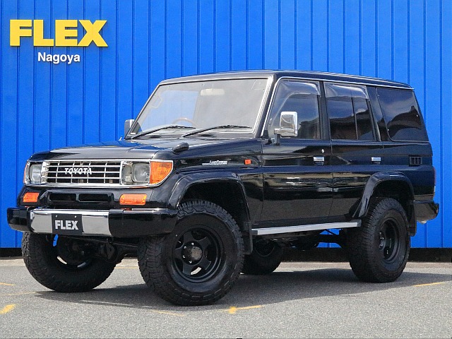 平成7年式　ランドクルーザープラド 3.0 SX ディーゼルターボ 4WD ブラックオールペイント　走行27.5万キロ　新品ブラッドレーＶ16インチAW　新品ジオランダータイヤ　車両のご紹介です！