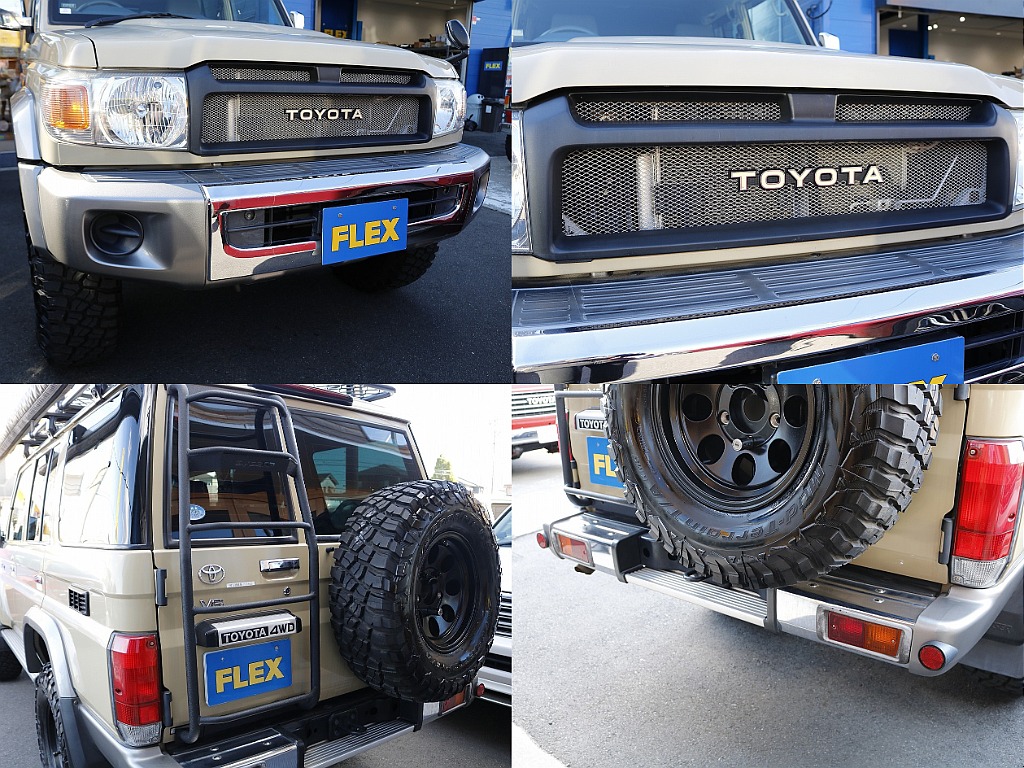 通常はＴマークグリルですが、こちらはオプションでTOYOTAグリルに変更してあります！嬉しいポイントですね！