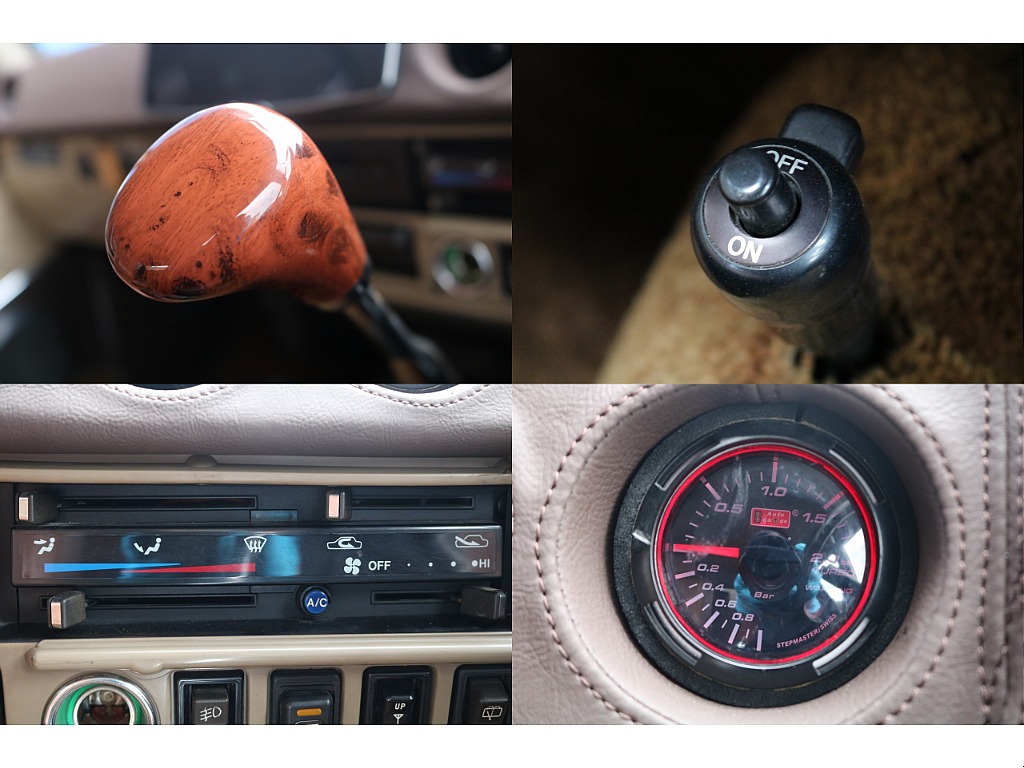 オシャレなウッドシフトノブ☆マニュアル車両になります！操作性が運転している感をより感じられて楽しくなりますね！