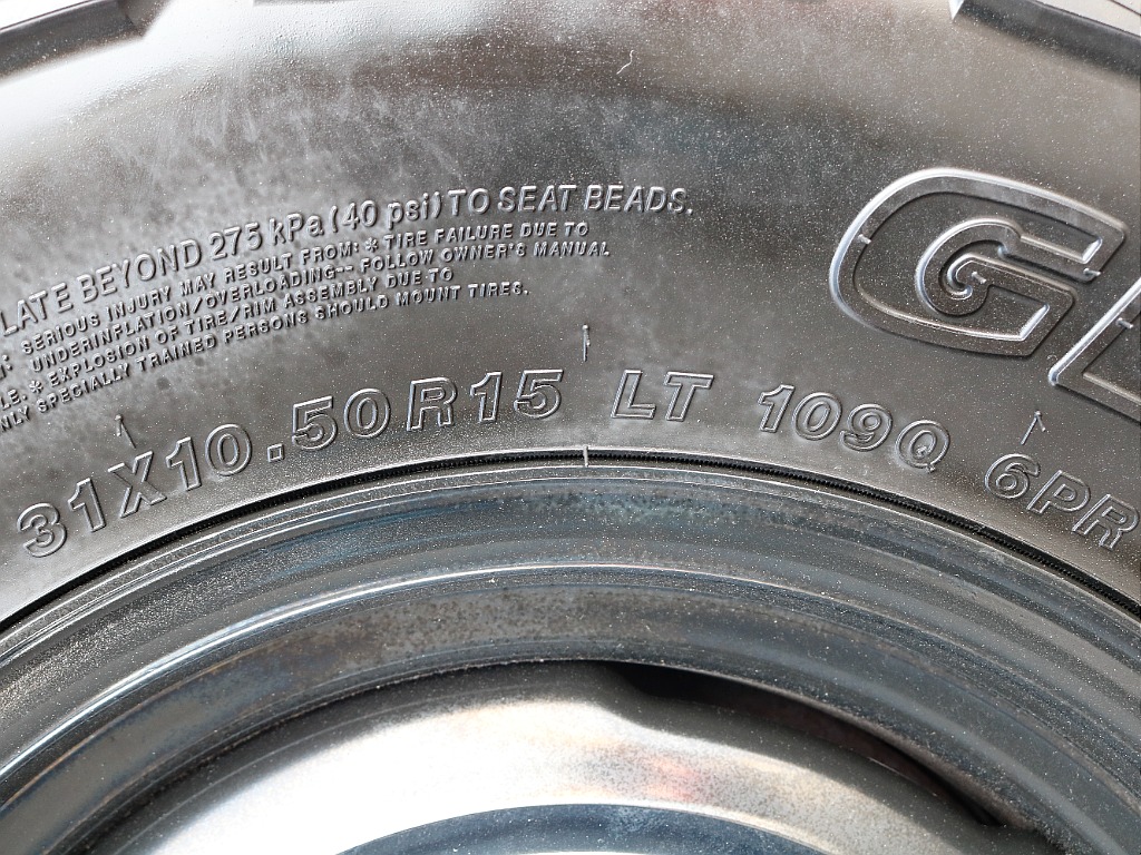タイヤはYOKOHAMAジオランダーX-AT(31/10.50/R15)新品タイヤになります！！