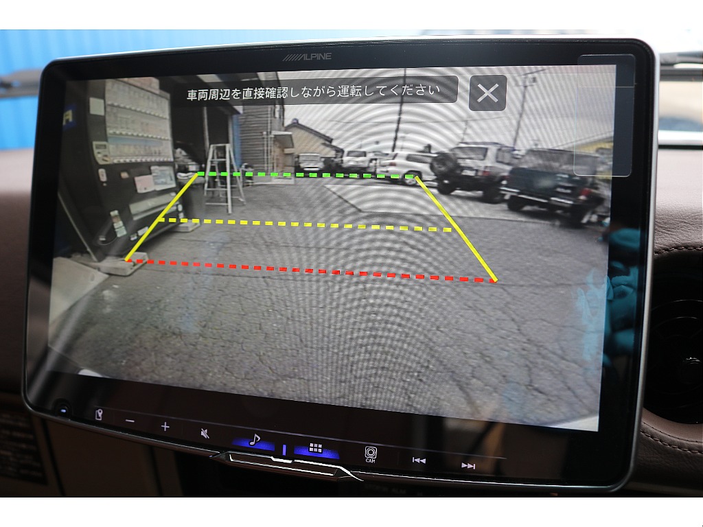バックカメラも付き