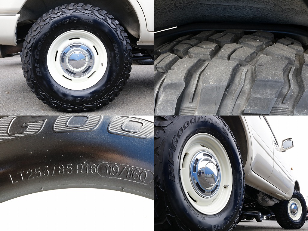 タイヤはDeanクロスカントリーAW×BF Goodrich KM3（）