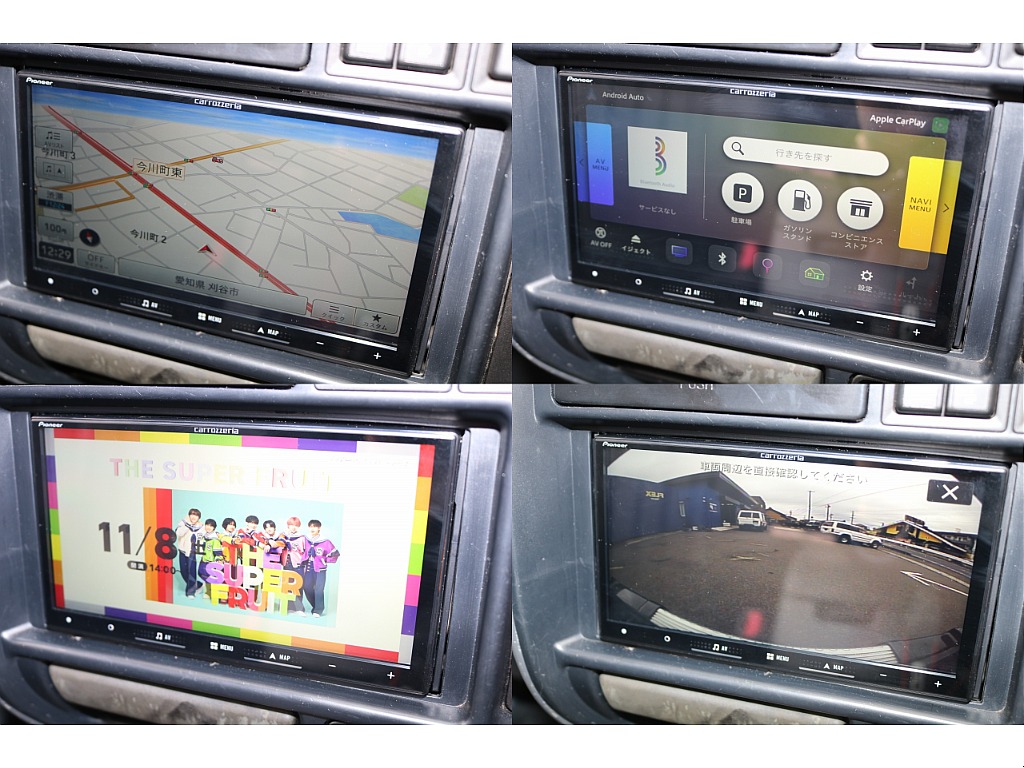 新品のディスプレイオーディオをインストール済！TV視聴可能。Bluetooth、バックモニター機能付きです。