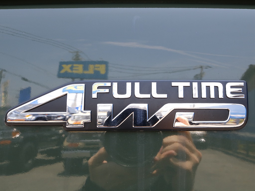 後方にも４WDエンブレム！！