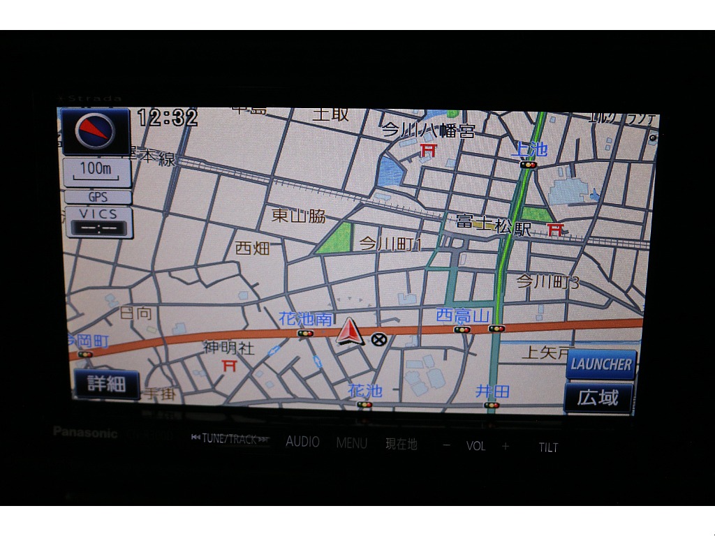 ストラーダのナビ