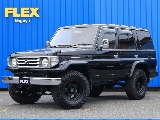 平成5年式　ランドクルーザー70　4WD ブラック塗装　走行25.5万キロ　新品ジムライン　新品ALPINE 11インチ DA　新品バックカメラ　ディーゼル車両のご紹介です！